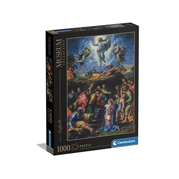 Clementoni- Museum Collection Raphael, Transfiguration-1500 Pièces-Puzzle, Divertissement pour Adultes-Fabriqué en Italie, 31