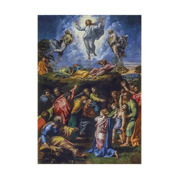 Clementoni- Museum Collection Raphael, Transfiguration-1500 Pièces-Puzzle, Divertissement pour Adultes-Fabriqué en Italie, 31