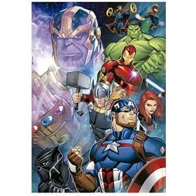 Educa - 300 Avengers | Puzzle des Enfants de 300 pièces. Mesure : 40 x 28 cm. Composé de Grandes pièces Parfaitement finies. 