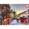 Educa - Puzzle de 1000 pièces pour Adultes | Pagode Yasaka, Kyoto, Japon. Comprend Fix Puzzle Tail pour laccrocher Une Fois 