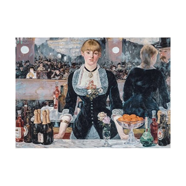 Clementoni Al Bergere Manet 1000pzs Does Not Apply Museum Collection Bar Folie Bergers 1000 pièces, Art, Puzzle Artiste, Dive