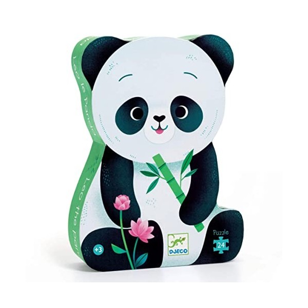 Puzzle enfant Djeco Silhouette Panda 24 pièces