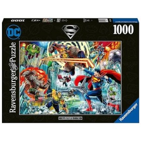 Ravensburger - Puzzle 1000 pièces - Superman - DC Collector - Adultes et enfants dès 14 ans - Puzzle de qualité supérieure - 