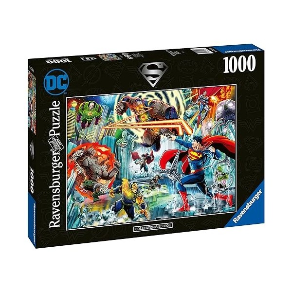 Ravensburger - Puzzle 1000 pièces - Superman - DC Collector - Adultes et enfants dès 14 ans - Puzzle de qualité supérieure - 