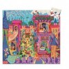 Djeco DJ07246 Casse-tête en Forme de château, Multicolore