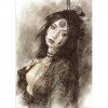 Educa - Dead Moon, Luis Royo | Puzzle de 1000 pièces | Mesure approximative: 48 x 68 cm | Inclut Fix Puzzle pour accrocher Le