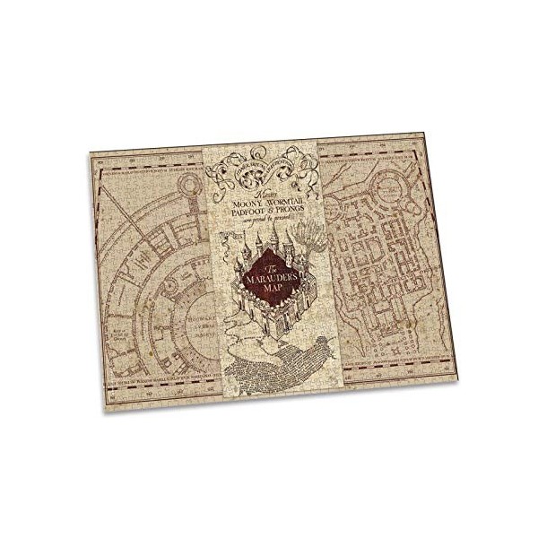 ABYstyle - HARRY POTTER Puzzle 1000 pièces Carte du Maraudeur