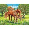 Ravensburger - 10577 9 - Puzzle - Chevaux Au Pré - 100 Pièces