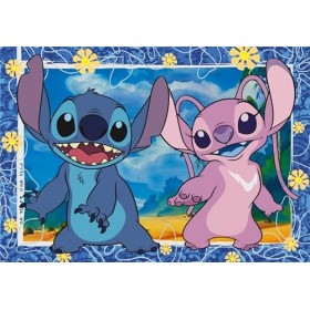 Clementoni- Stitch Puzzle, 27573, Multilingue