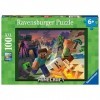 Ravensburger - Puzzle Enfant - Puzzle 100 p XXL - Monstres de Minecraft - Dès 6 ans - 13333