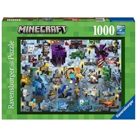 Ravensburger - Puzzle Adulte - Puzzle 1000 p - Minecraft - 17188