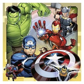 Ravensburger - Puzzle Enfant - Puzzles 3x49 p - Les puissants Avengers - Marvel - Dès 5 ans - 08040