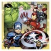 Ravensburger - Puzzle Enfant - Puzzles 3x49 p - Les puissants Avengers - Marvel - Dès 5 ans - 08040