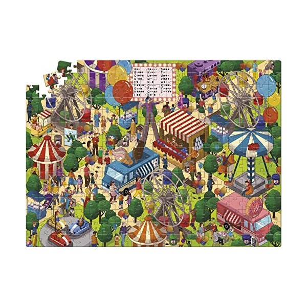 Clementoni- Mixtery Catch The Thief-300 pièces, 8 Ans, Mystery, Puzzle énigme Enfant-fabriqué en Italie, 21712, Multicolour, 