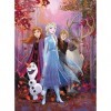 Ravensburger - Puzzle Enfant - Puzzle 100 p XXL - Elsa et ses amis / Disney La Reine des Neiges 2 - Dès 6 ans - 80535