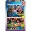 Educa - 2 Puzzles De 100 Pièces pour Enfants | Disney Encanto, Puzzle pour Enfants Casse-tête pour Développement, Agilité Et