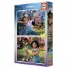 Educa - 2 Puzzles De 100 Pièces pour Enfants | Disney Encanto, Puzzle pour Enfants Casse-tête pour Développement, Agilité Et