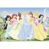 Ravensburger - Puzzle Enfant - 2 Puzzles 24 pièces - Les princesses réunies - Disney Princesses - Fille ou garçon dès 4 ans -