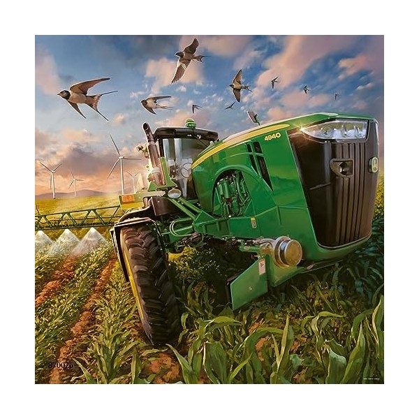 Ravensburger - Puzzle Enfant - 3 Puzzles 49 pièces - Les saisons / John Deere - Fille ou garçon dès 5 ans - Puzzle de qualité