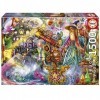 Educa - Puzzle de 1500 pièces pour Adultes | Sortilège Magique. Mesure : 85 x 60 cm. Comprend Fix Puzzle Tail pour laccroche