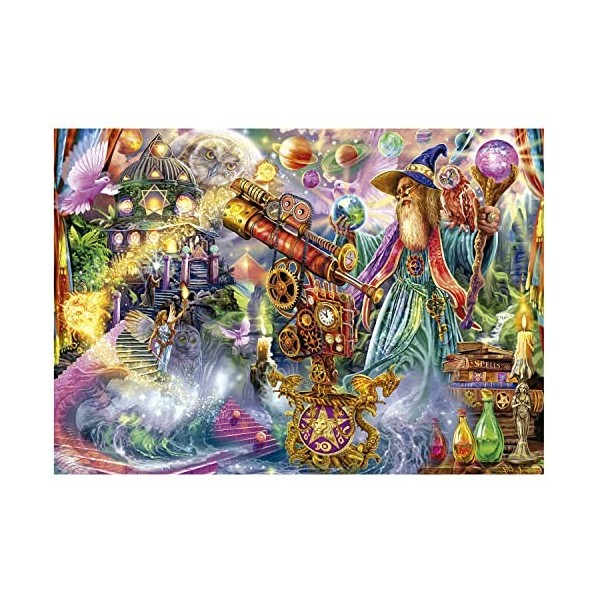 Educa - Puzzle de 1500 pièces pour Adultes | Sortilège Magique. Mesure : 85 x 60 cm. Comprend Fix Puzzle Tail pour laccroche