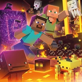 Ravensburger - Puzzle Enfant - Puzzles 3x49 p -Biomes de Minecraft - Dès 5 ans - 05621