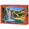 Castorland-1000 pc-Land of The Falling Lakes Puzzle, CSC104185, Multicolore