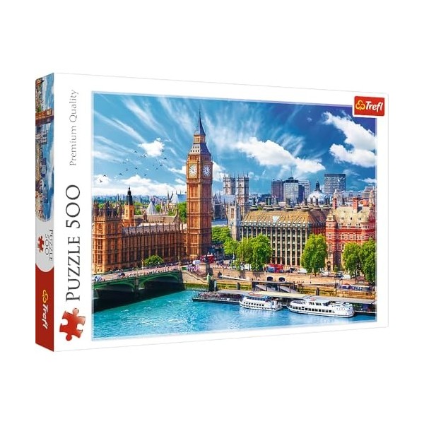 Trefl 916 37329 EA 500pcs Sunny Day in London, Coloured