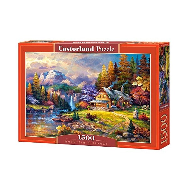 Castorland - C-151462-2 - Puzzle - Panorama de Montagnes - 1500 Pièces