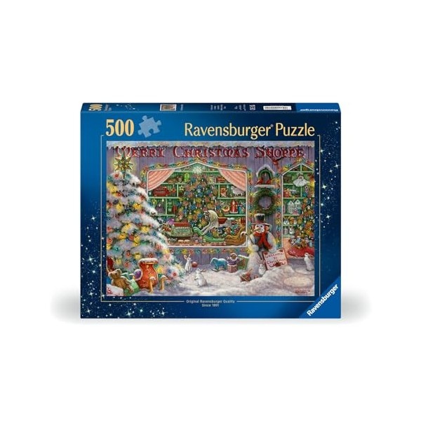 Ravensburger 12000215-Il Noël très-Puzzle de 500 pièces pour Adultes et Enfants à partir de 10 Ans, 12000215