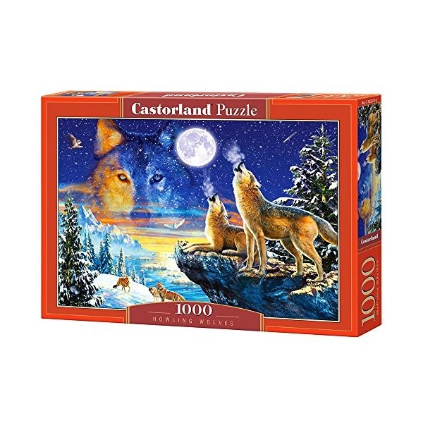 Castorland - C-103317-2 - Puzzle - Hurlement des Loups - 1000 Pièces