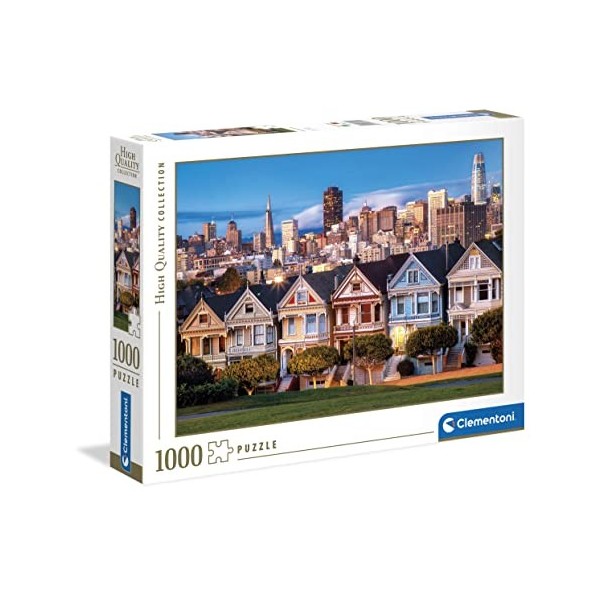 Clementoni- Painted Ladies-1000 pièces-Puzzle Adulte-fabriqué en Italie, 39605, Multicolore