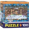 Eurographics Spot and Find Hockey MO Puzzle 100 pièces 