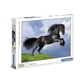 Clementoni Fresian Black Horse, 35071, Multicolore