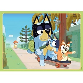 Nathan - Puzzle enfants - 45 pièces - Après-midi en famille - Bluey - Fille ou garçon dès 5 ans - Puzzle de qualité supérieur