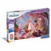 Clementoni Disney Frozen La Reine des Neiges 2-104 Maxi pièces-Puzzle Enfant-fabriqué en Italie, 4 Ans et Plus, 23757, No Col