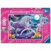 Ravensburger - Puzzle Enfant - Puzzle 100 p XXL - Licorne scintillante Collection Paillettes - Dès 6 ans - 12980