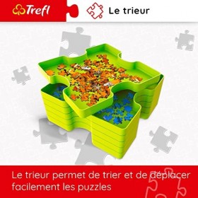 Trefl- Conteneurs avec Revêtement Antireflet, Stockage et Transportation sûrs, TR90816, Puzzle Sorter, 1