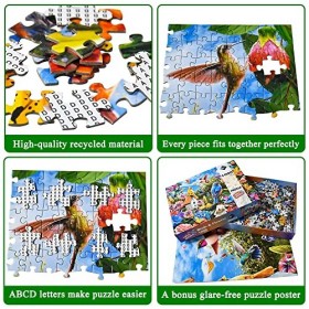 Birds and Flowers Puzzle 1000 Pieces Paysages Puzzle 1000 Pièces Adultes Idée Cadeau