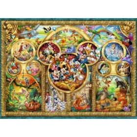Ravensburger - Puzzle Adulte - Puzzle 500 pièces - Famille Disney - Adultes et enfants dès 12 ans - Puzzle de qualité supérie
