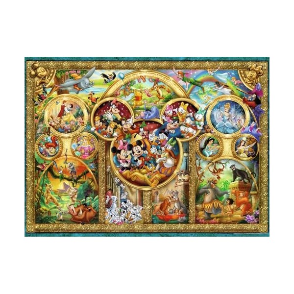 Ravensburger - Puzzle Adulte - Puzzle 500 pièces - Famille Disney - Adultes et enfants dès 12 ans - Puzzle de qualité supérie