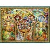 Ravensburger - Puzzle Adulte - Puzzle 500 pièces - Famille Disney - Adultes et enfants dès 12 ans - Puzzle de qualité supérie