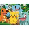 Nathan - Puzzle Enfant - 60 pièces - Les Pokémon au parc - Fille ou garçon dès 6 ans - Puzzle de qualité supérieure - Carton 