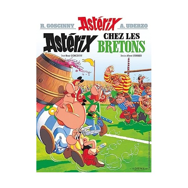 Nathan - Puzzle 500 pièces - Astérix chez les Bretons - Adultes et enfants dès 10 ans - Puzzle de qualité supérieure - Collec