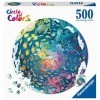 Ravensburger - Puzzle Adulte - Puzzle rond 500 p - Océan Circle of Colors - 17170