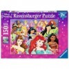 Ravensburger - Puzzle Enfant - Puzzle 150 pièces XXL - Les rêves peuvent devenir réalité / Disney Princesses - A partir de 7 