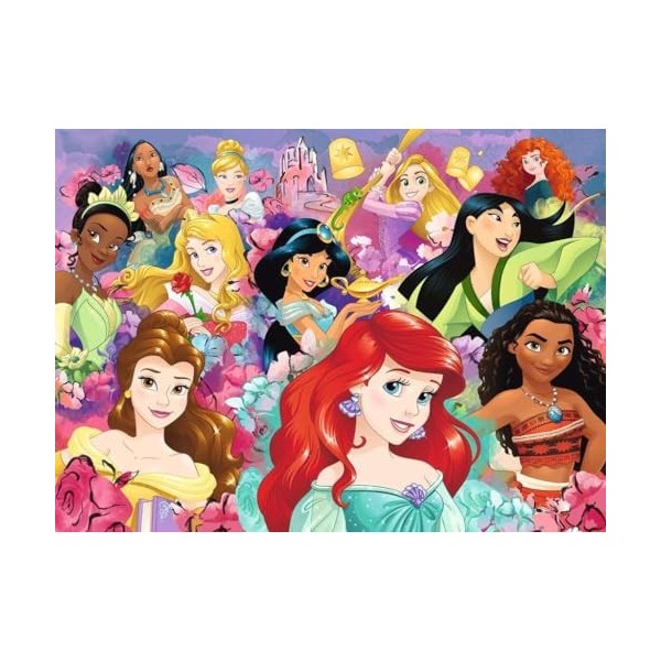 Ravensburger - Puzzle Enfant - Puzzle 150 pièces XXL - Les rêves peuvent devenir réalité / Disney Princesses - A partir de 7 