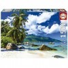 Educa - Puzzle de 1500 pièces pour Adultes | Seychelles. Mesure : 85 x 60 cm. Comprend Fix Puzzle Tail pour laccrocher Une F