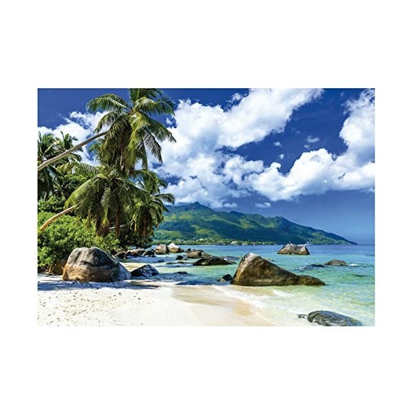 Educa - Puzzle de 1500 pièces pour Adultes | Seychelles. Mesure : 85 x 60 cm. Comprend Fix Puzzle Tail pour laccrocher Une F