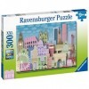 Ravensburger - Puzzle pour enfants - 300 p XXL - Europe colorée - Dès 9 ans - Puzzle de qualité supérieure - Carton épais et 